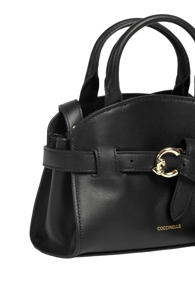 COCCINELLE Black SABINE Top Handle Bag for Women | Best Price UAE